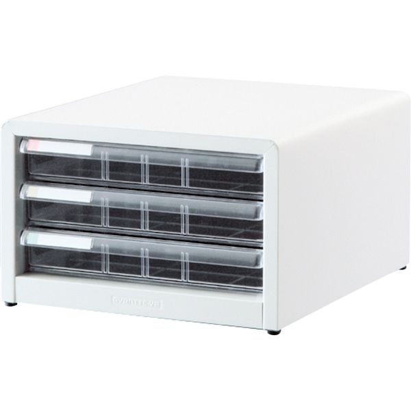 楽天測定器・工具のイーデンキ【12/5限定！抽選で最大100％ポイントバック】ナカバヤシ AL-33シロ/A アバンテV2レターケースA4／浅3段 AL33シロ/A