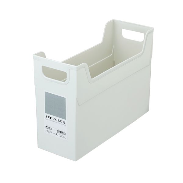 Rakuten - ナカバヤシ FB-FCE4S-GY FIT COLOR A4ファイルボックス GY グレー FBFCE4SGY