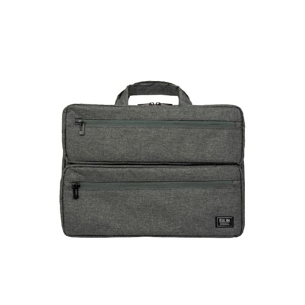 ナカバヤシ SZC-FC131908GY 13インチ汎用PCインナーバッグ／2ポケット付／GY SZCFC131908GY
