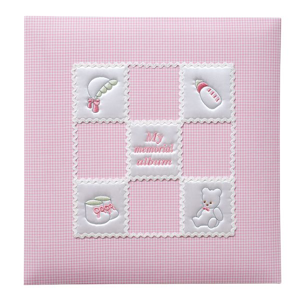 Other - ナカバヤシ アH-LB-652-P フエルアルバム誕生用100年台紙 マイメモリアル ピンク アHLB652P