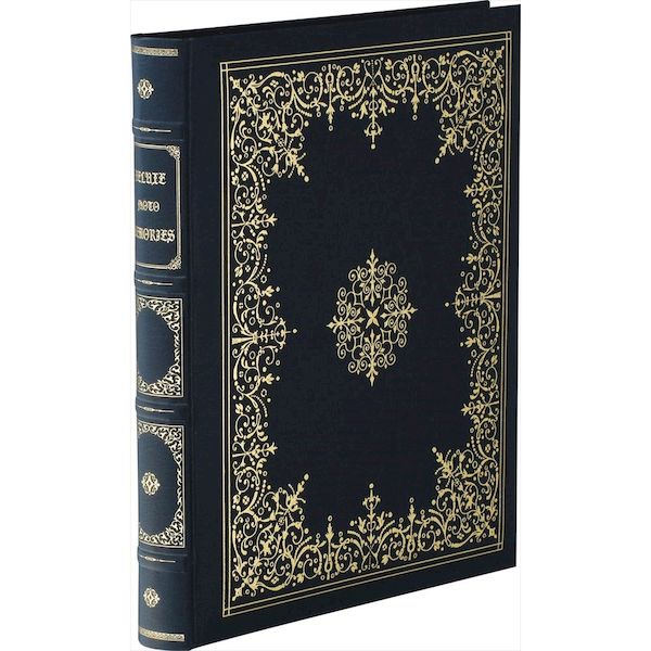 ナカバヤシ アH-MB-20-D マジェスティ100年台紙ブック式アルバム 黒 アHMB20D