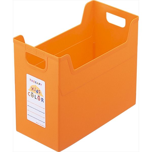 Rakuten - ナカバヤシ フボ-TCW4-KO セラピーキッズカラーファイルボックスA4ワイドオレンジ フボTCW4KO