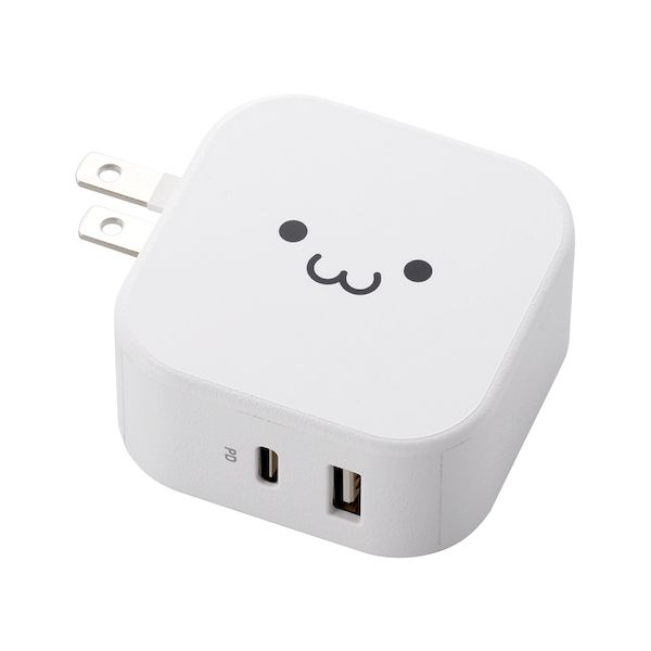 エレコム0120-898-794【商品説明】●USB Power Delivery 3.0に準拠したUSB Type-C(TM)(USB-C(TM))ポートと、おまかせ充電に対応したUSB-Aポートを一つずつ搭載し、対応するスマートフォン・タブレットを充電できるUSB AC充電器です。●USB Power Delivery (パワーデリバリー)とは、アダプタと接続機器間で情報をやり取りすることで、その機器間における最適な電力を選択し、高速充電を実現するUSB規格です。最大100W(※)という高電力に対応するため、さまざまな機器での利用が広がっています。※本製品のUSB Power Delivery最大出力は20Wです。●機器に応じて出力が5V/3A、9V/2.22Aと可変し、iPhoneなどのスマートフォンから、NINTENDO SWITCH(TM) などのゲーム機まで幅広く高速充電できます。※ NINTENDO SWITCH(TM) はドックでの充電はできません。●トラッキング現象による火災の防止に役立つ、絶縁キャップ付きのコンセントプラグを採用しています。●未使用時は電源プラグを折りたたんでACアダプタ本体に収納できる90°スイングプラグを採用しています。●本製品にケーブルは同梱しておりません。本製品でご使用になるコネクタと充電する機器に合わせて別途ケーブルをご用意ください。●USB Power Deliveryに準拠したUSB Type-C(TM)(USB-C(TM))ポートとは別にUSB-Aポートを1つ搭載しているため、機器の2台同時充電が可能です。●※機器本体や充電器が濡れた状態で充電すると、異常な発熱・焼損の原因となり大変危険ですのでおやめください。●※USB Type-C and USB-C are trademarks of USB Implementers Forum類似商品はこちらエレコム ELECOM MPA-ACCP20W2,611円エレコム ELECOM MPA-ACCP21W3,638円MPA-ACCP6820WF 直送 代引不可・2,387円MPA-ACCP7120WF 直送 代引不可・3,355円MPA-ACCP8565WF 直送 代引不可・5,288円MPA-ACCP6820WH 直送 代引不可・2,387円MPA-ACCP6920WF 直送 代引不可・3,258円エレコム ELECOM MPA-ACCP28W2,332円MPA-ACCP6820BK 直送 代引不可・2,387円エレコム ELECOM MPA-ACU08WF1,342円エレコム ELECOM MPA-ACU07WF1,062円MPA-ACCP7120WH 直送 代引不可・3,355円
