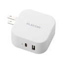 エレコム ELECOM MPA-ACCP20WH USB コンセント PD 充電器 20W スマホ タブレット USB－C ×1ポート USB－A×1ポート ホワイト 高速 MPAACCP20WH