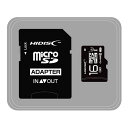 【個数：1個】HDMCSDH16GCL10UIJP3 直送 代引不可・他メーカー同梱不可 HIDISC microSDHCカード 16GB CLASS10 UHS－1対応 高速転送 Read70 SD変換アダプタ付き