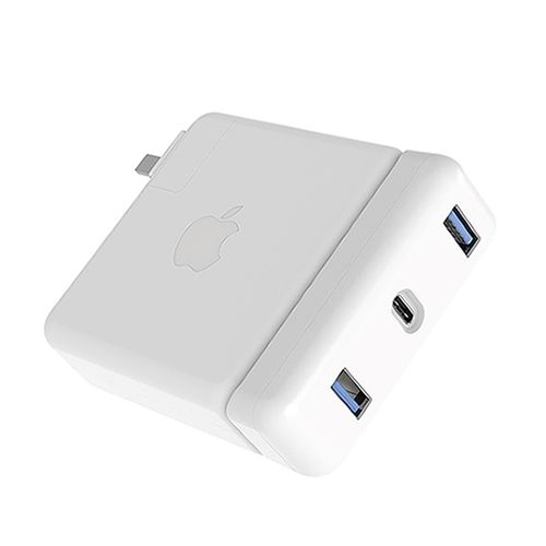 【個数：1個】HP16200 直送 代引不可・他メーカー同梱不可 HYPER HyperDrive Apple 61W USB−C電源アダプタ用USB−C Hub