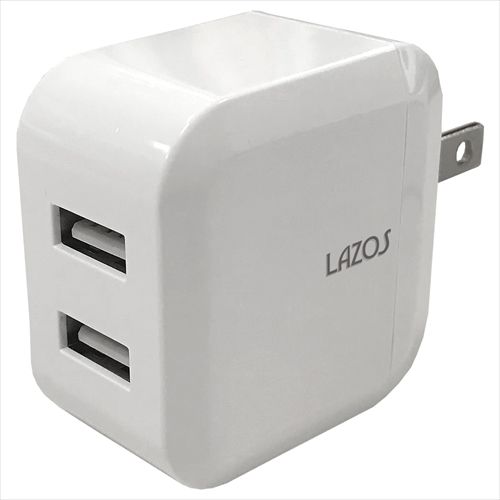 【11/25限定!抽選で最大100%ポイントバック】【個数:1個】L-3.4ACX20 直送 代引不可・他メーカー同梱不可 20個セット Lazos AC充電器...