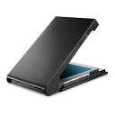 【個数:1個】LGB-PBSU3 直送 代引不可・他メーカー同梱不可 エレコム HDD SSDケース 2.5インチ USB3.2 Gen1 ブラック(2)