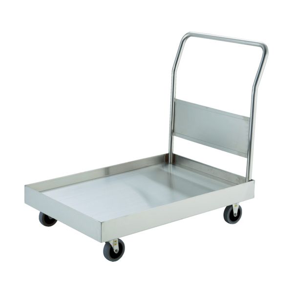 【個人宅配送不可】TRUSCO SSAR-1TBU 直送 代引不可・他メーカー同梱不可 ステンレス台車 オールSUS304 皿型台車 1200X750 帯電防止U車輪 SSAR1TBU