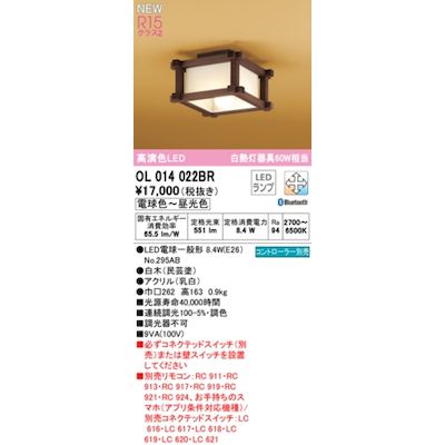 【11/25限定！抽選で最大100％ポイントバック】オーデリック ODELIC OL014022BR ランプ別梱包