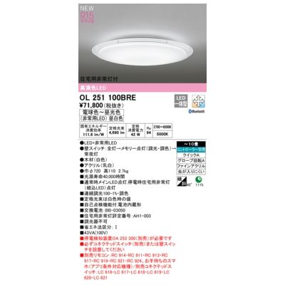 ǥå ODELIC OL251100BRE LED󥰥饤