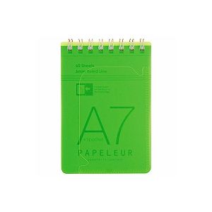 (LINEクーポン有)キョクトウ・アソシエイツ E981G Wリングメモ A7 グリーン