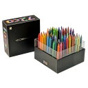 サクラクレパス FY72BOX-BK 色鉛筆 クーピー ペンシル キューブボックス 72色 ブラック ワンサイズ FY72BOXBK