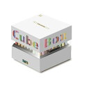 サクラクレパス FY72BOX-WH 色鉛筆 クーピー ペンシル キューブボックス 72色 ホワイト ワンサイズ FY72BOXWH