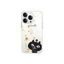 【個数:1個】ABF21759I13P 直送 代引不可・他メーカー同梱不可 abbi FRIENDS ネコマンジュウソフトクリアケース for iPhone 13 Pro 星に願いを