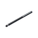 【個数:1個】PDA-PEN54BKX5 直送 代引不可・他メーカー同梱不可 5個セット サンワサプライ シリコンゴムタッチペン ブラック・先端直径6mm PD...