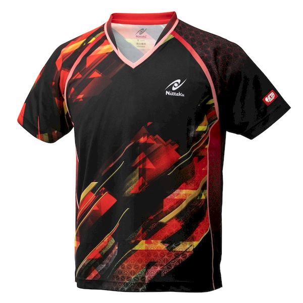 ニッタク Nittaku 4975984297288 NW－2202 スカイトップ シャツ ブラック サイズ：L