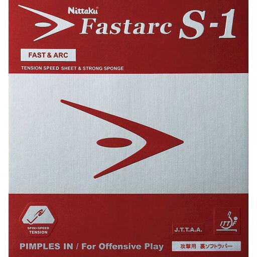 ニッタク Nittaku 4975984806886 NR-8703 ファスターク S-1 ブラック サイズ:アツ ニッタク Nittaku 4975984806886 NR-8703 ファスターク S-1 ブラック サイズ:アツ