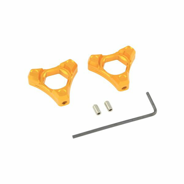 (LINEクーポン有)シフトアップ（SHIFT UP） 201067-04-10 GSXR125／APE／XR イニシャルアジャスターノブ GOLD 2010670410