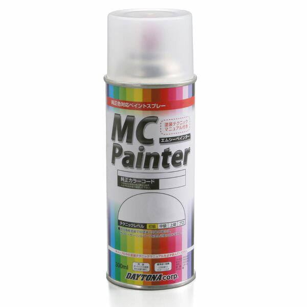 デイトナ DAYTONA 41591 バイク用 スプレー塗料 300ml MCペインター H76 ホンダ用 カラーコード／R−354 グローイングレッド