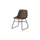 市場株式会社 CH-3285BR 直送 代引不可・他メーカー同梱不可 デスクチェア Vino Chair ch-3285 ブラウン CH3285BR(3)