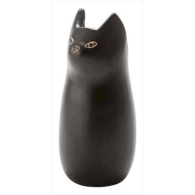 【個数：4個】東谷 CLY-12BK 【4個入】 直送 代引不可・他メーカー同梱不可 傘たて 傘立て カサタテ シンプル アンブレラスタンド 傘入れ 玄関 スッキリ かさ 収納 陶器 CLY12BK