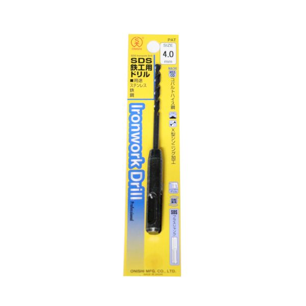 Other - 大西工業 027-040 SDS鉄工用ドリル No．27 サイズ：4mm 027040
