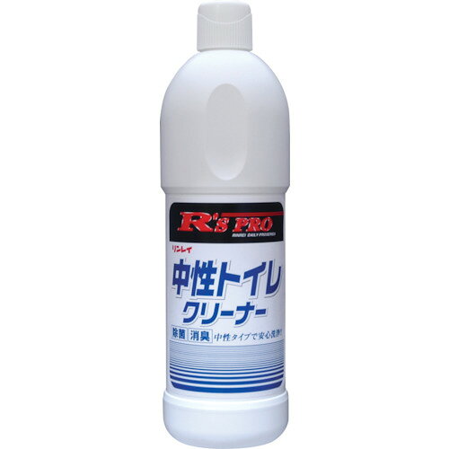 リンレイメーカーお問い合わせ：06-6394-4571【特長】●中性で浄化槽に対しても穏やかで、安心して毎日使用可能です。●増粘性が高く垂直面の汚れもしっかり除去します。●中性で浄化槽に対しても穏やか、安心して毎日使用可能。●増粘性が高く垂直面の汚れもしっかり除去。【用途】●トイレの清浄・除菌・消臭。【仕様】●容量(ml)：800【仕様2】●規格 800mL●送料:1缶(箱)700円、2缶(箱)500円×2=1000円、3缶(箱)400円×3=1200円、4缶(箱)以上元払い●安心タイプ・除菌・消臭【材質／仕上】●主成分:水、界面活性剤【注意】●用途以外の使用はしないで下さい。●他のワックス類や洗剤類などとの混合や混合使用は絶対に行わないでください。性能の低下などを起こす恐れがあります。●廃棄する場合は、内容を明確にした上、産業廃棄物処理業者に委託してください。●凍結する恐れのある場所や40℃以上の高温になるところには保管しないでください。（保管期限：未開封の状態で製造日より2年・製造日は正面下部に記載してあります。）●ご使用後の製品は、必ずキャップをしめてください。【原産国】日本類似商品はこちらリンレイ 787433 R’sPRO 酸性トイ567円4903339787733 リンレイ SPR22,832円7387300 洗浄剤 中性トイレクリーナー 876円4903339784534 リンレイ SPR22,832円シーバイエス 5996151 洗浄剤 中性トイ649円ユシロ化学工業 312000613A トイレ用1,166円4903339742831 リンレイ R S29,046円4903339112337 リンレイ R S50,608円Linda MD06 トイレクリーナー　800649円7387200 洗浄剤 酸性トイレクリーナー 847円JTI0701 3M 中性トイレクリーナー 5301円4903339714807 リンレイ SPR19,402円