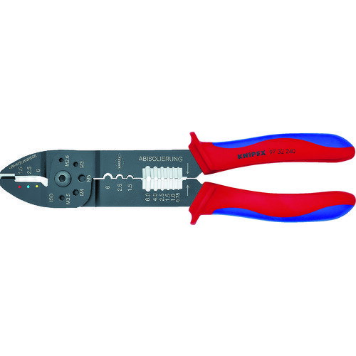 【即納在庫品】「直送」クニペックス KNIPEX 9732-240 圧着ペンチ 240mm 9732240