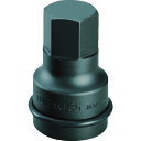 【即納在庫品】「直送」TONE トネ 8AH-36 インパクト用ヘキサゴンソケット 対辺寸法36mm 差込角25.4mm 8AH36