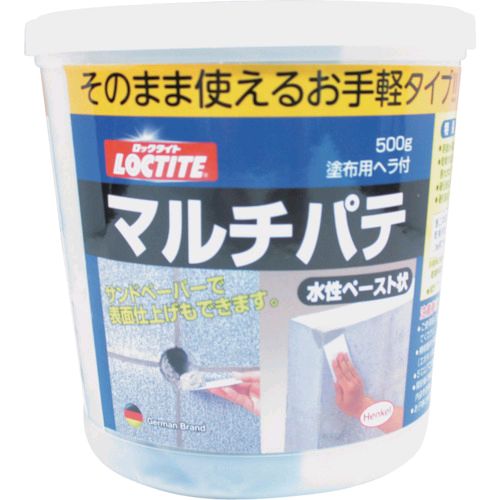 【即納在庫品】「直送」ヘンケルジャパン LOCTITE DHM500 補修材 マルチパテ 灰色 500g 453-6274