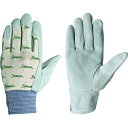 【即納在庫品】「直送」シモン CS-126 LL 牛床革手袋 甲メリヤス袖口ゴムタック CS-126 LL寸 368-0126