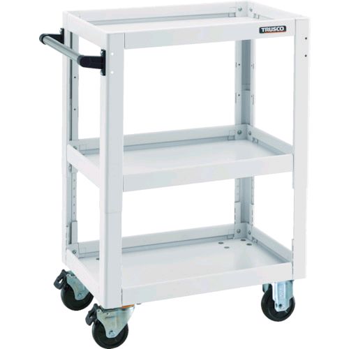 TRUSCO DLWS-A963-YG ツールワゴン ドルフィン 高さ調節式 600X400 ヤンググリーンDLWSA963YG