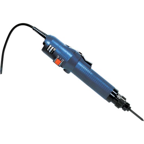 日東工器メーカーお問い合わせ：0120-210-216【特長】●オートストップ回路を本体に内蔵したトランスレスタイプですので、別置きコントローラーやトランスがなく、省スペース化が図れます。●繰り返しトルク精度は独自のクラッチ機構とオートストップ回路の組み合わせで高精度を維持します。●レバースタート方式で仮締め作業やねじの傾きを矯正しながらのねじ締めに最適です。●ビットは市販品が使用可能です。【仕様】●出力トルク(N・m)：0.50〜1.70●全長(mm)：265●無負荷回転速度(min［［の−1乗］］)：1000●適合ねじ(mm)小ねじ：2.6〜4.0●ビット対辺(mm)：5●適合ねじ(mm)タッピンねじ：2.5〜3.5●消費電力(W)：35●電源コード長さ(m)：3●タイプ：標準スピード型【仕様2】●レバースタート式●電源：AC100V●電源コード長さ：3m●ビット対辺：5mm【セット内容／付属品】●ビット2本（No.1×6×70、No.2×6×70）●カーボンブラシ:2個●吊り金具【原産国】日本類似商品はこちら日東工器 DLV7120-EJN 電動ドライバ49,956円日東工器 DLV7140-EJN 電動ドライバ49,956円日東工器 DLV7241-EJN 電動ドライバ54,700円日東工器 DLV8130-EJN 電動ドライバ49,956円日東工器 DLV8120-EJN 電動ドライバ49,956円日東工器 DLV8220-EJN 電動ドライバ56,566円日東工器 DLV8140-EJN 電動ドライバ49,956円日東工器 DLV8150-EKN 電動ドライバ58,322円日東工器 DLV7313-CMN 電動ドライバ36,506円日東工器 DLV7323-CMN 電動ドライバ36,337円日東工器 DLV30A06P-AAJ 電動ドラ62,527円日東工器 DLV7031-EMN 電動ドライバ49,111円