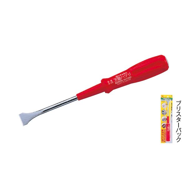 よく一緒に購入されている商品TRUSCO TSD-18-100 水栓ドライ985円BAKUMA バクマ工業 49835170541,406円土牛産業 DOGYU 00293 インテリア用1,067円土牛産業 DOGYU 01156 マイティーバ613円【商品説明】●特徴ハツル、キル、ワル、ハガス、コジル等多用途に使用できます。ドライバー型ですので、ドライバーホルダー等で持ち運びが便利です。●用途ブロック、ALC、Pタイル等のハツリ作業に最適。ガスケット、パッキンのハツリ作業に。薄鉄板の切断作業に。古いペンキハガシ、錆落としに。●重量：200類似商品はこちらモクバ印 575006 E−20 万能キリ 丸1,314円モクバ印 121025 A−3 チスタガネ 21,320円モクバ印 115020 A−21 フラットチゼ1,194円モクバ印 333270 C−10 シノー付かり1,437円モクバ印 575008 E−22 万能キリ 角1,273円モクバ印 151090 A−9 カットチゼル 1,320円モクバ印 115010 A−21 フラットチゼ1,181円モクバ印 115030 A−21 フラットチゼ1,175円モクバ印 115040 A−21 フラットチゼ1,195円モクバ印 181012 A−6 タガネセット 7,455円モクバ印 121032 A−3 チスタガネ 32,260円モクバ印 153100 A−11 カットケレン1,658円
