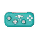 【個数:1個】ANS-SW124TQ 直送 代引不可・他メーカー同梱不可 アンサー Switch/Switch Lite用 ワイヤレスコントローラ Jr. ターコイズ ANSSW124TQ(2)