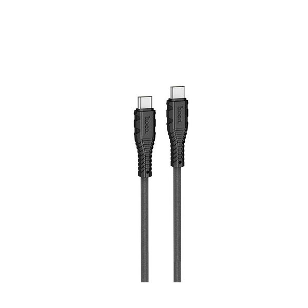 【個数:1個】X67-NANOSTT-BK 直送 代引不可・他メーカー同梱不可 JTT hoco X67 nanoシリコンケーブル PD60W Type−C to Type−C ブラック X67NANOSTTBK