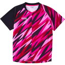 VICTAS ヴィクタス 4903590175577 フラグメントゲームシャツ ピンク サイズ:2XL