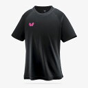 バタフライ Butterfly 4906901224964 ウィンロゴ・Tシャツ II ブラックXロゼ サイズ:SS