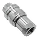 【個人宅配送不可】日東工器 ZEL-4P SUS FKM (42845) 直送 代引不可・他メーカー同梱不可 ゼロスピルカプラ ステンレス製 ZEL4PSUSFKM(42845)(4)