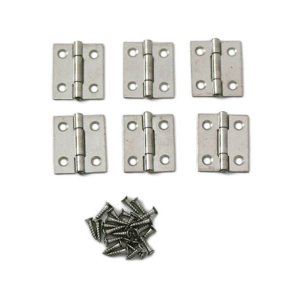 【11/25限定！抽選で最大100％ポイントバック】ハイロジック 4960983174906 17490 ステンレス蝶番 25mm..