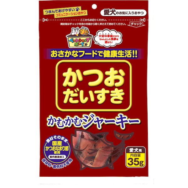 マルトモ 4902833886348 かつおだいすき かむかむジャーキー 35g