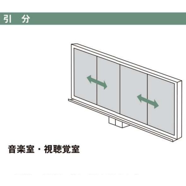 【個人宅配送不可】【個数：1個】馬印 GWZ415X 直送 代引不可・他メーカー同梱不可 大型引分黒板 ホーローグリーン 4560×1260 暗線入