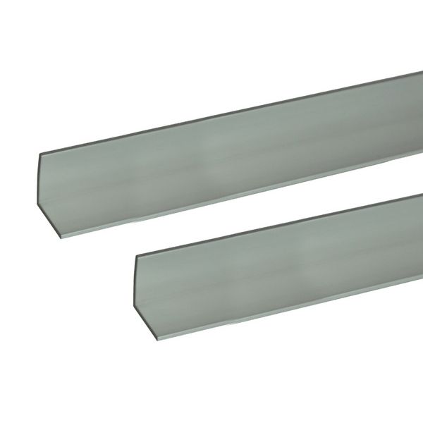 (LINEクーポン有)ハイロジック 4549396001629 3100162 アルミアングル 2m 4．0x40x40mm シルバー 2入