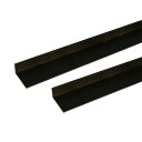 ハイロジック 4549396002503 3100250 アルミアングル 2m 1.5x10x20mm ブロンズ 2入