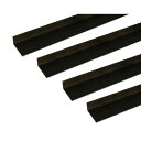 ハイロジック 4549396003968 3100396 アルミアングル 1m 2.0x20x40mm ブロンズ 4入