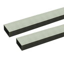 ハイロジック 4549396004521 3100452 アルミ角パイプ 2m 1.5x10x30mm シルバー 2入