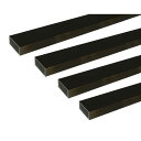 ハイロジック 4549396006570 3100657 アルミ角パイプ 1m 2.0x20x30mm ブロンズ 4入