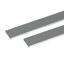 ハイロジック 4549396007201 3100720 アルミ平棒 2m 3.0x112mm シルバー 2入