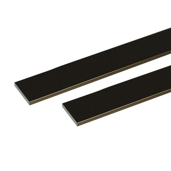 (LINEクーポン有)ハイロジック 4549396007348 3100734 アルミ平棒 2m 3．0x60mm ブロンズ 2入